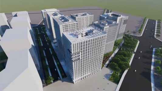 河北某地產(chǎn)項目BIM設(shè)計建模、全景漫游、模型渲染